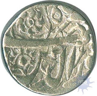 Silver Rupee Coin of Jahangir of  Delhi Mint.