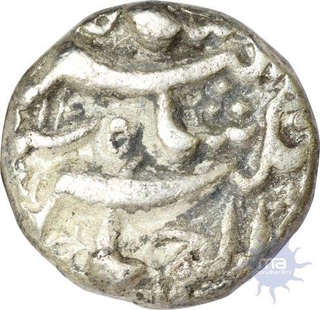 Silver Rupee Coin of  Jahangir of Qandahar Mint.