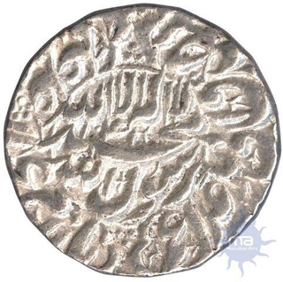 Silver Rupee Coin of Shahjahan of Multan Mint.