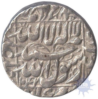 Silver rupee Coin of  Shah jahan of Multan Mint.