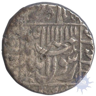 Silver Rupee Coin of Shah Jahan of Surat Mint.