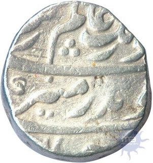 Silver Rupee Coin of Aurangazeb Alamgir of Akbarnagar Mint.