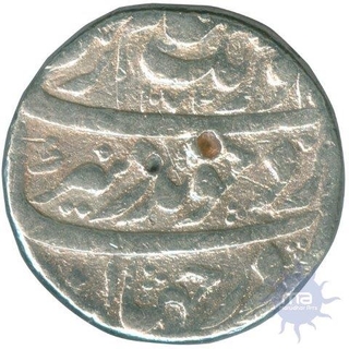 Silver Rupee Coin of  Aurangzeb Alamgir of Alamgirpur Mint.