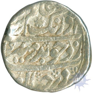 Silver Rupee Coin of Aurangzeb Alamgir of Gulkanda Mint.