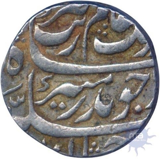 Silver Rupee Coin of Aurangzeb Alamgir of Katak Mint.