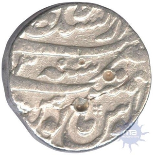 Silver Rupee Coin of Shah Alam Bahadur of  Lahore Dar-Ul-Sultanat Mint.