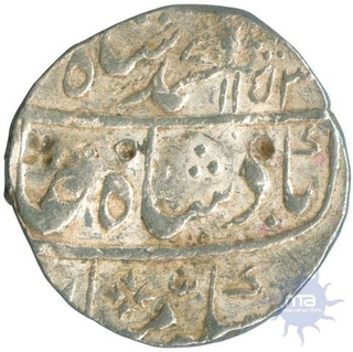 Silver Rupee Coin of Muhammad shah of Gwalior Mint.