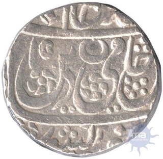 Silver Rupee Coin of Najibabad Mint of Awadh.