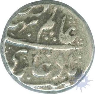 Silver Rupee Coin of Hyderabad Feudatory of Gadwal Mint.