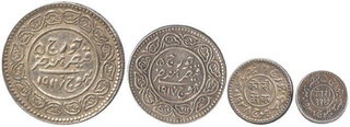 Silver Koris Coins of Khengarji III of Kutch.