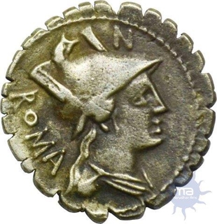 Silver Drachm Coin of Hercules of Indo Roman.