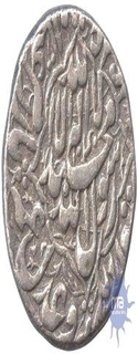 Silver Rupee Coin of Shah Jahan Sahib ud din Muhammad of Burhanpur Mint.