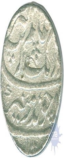 Silver Rupee Coin of Aurangzeb Alamgir of Akbarabad Mustaqir ul khilafat.