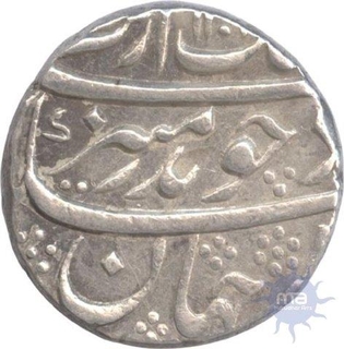 Silver Rupee Coin of Aurangzeb Alamgir of  Bijapur Mint.