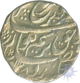  Silver Rupee Coin of Farrukhsiyar of Shahjahanabad mint.