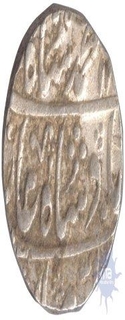 Silver Rupee Coin of Muhammad Shah of Sawai Jaipur mint.