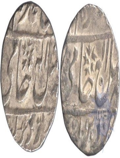 Silver Rupee Coins of  Daulat Rao of Gwalior State..