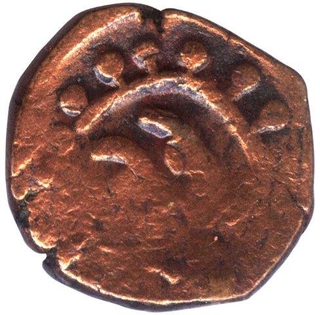 Copper One Paisa Coin of Gopal Singh of Jhabua State.