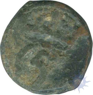 Lead Cash Coin of Christian V of Indo Danish.