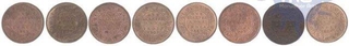 Copper Quarter Anna  Coins of King Edward VII.