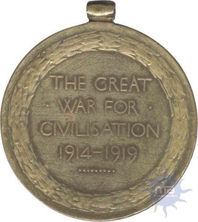 Bronze Medal of King Geroge V of  Victory Medal  of U K.