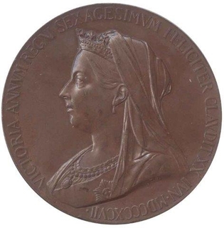 Copper Medal of Victoria Queen of Great Britain.