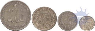 Silver Coins of British East Africa Colonial of Mombasa.