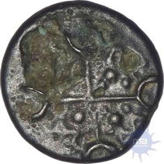 Potin Coin of Satakarni of Satavahanas of Junnar Region.