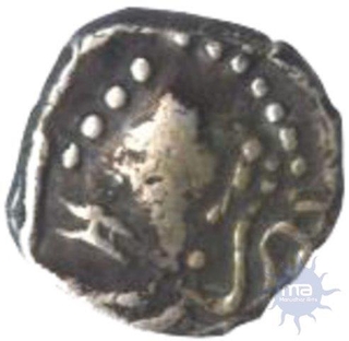 Silver Drachma Coin of Skandagupta of Gupta Dynasty.