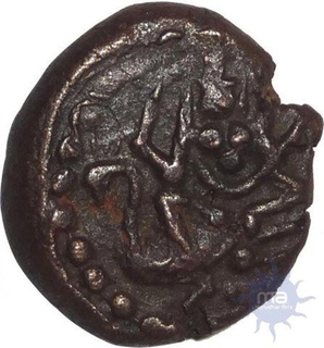 Copper Kasu Coin of Raghunatha Nayaka of Tanjavur Nayakas.