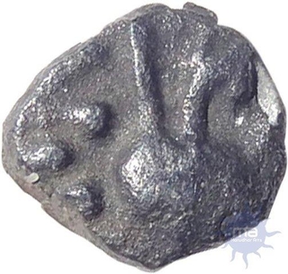 Silver Tara Coin of Devaraya of Vijayanagara Empire.