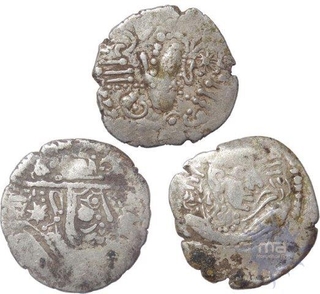 Billon Gadhaiya Paisa Coins of Chaulukyas of Gujarat.