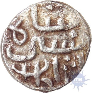 Silver Quarter Tanka Coin of Ala al din Hussain Shah of Bengal Sultanate.