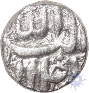 Silver Rupee Coin of Berar Mint of Akbar.