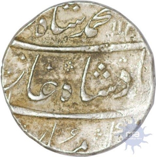 Silver rupee of Muhammad shah of Surat mint