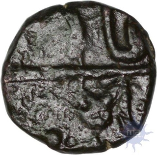 Copper Paisa Of Sidi Ibrahim Khan III of Janjira Island.