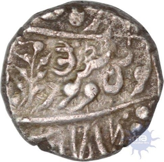 Silver Rupee of Jaswant Singh of Jodhpur in the name of Queen Victoria.