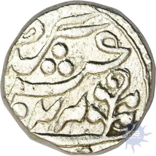 Silver Half Rupee Coin of Kishangarh State.