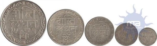 Silver Coins of Dosti London of Fatteh Singh of Mewar State.