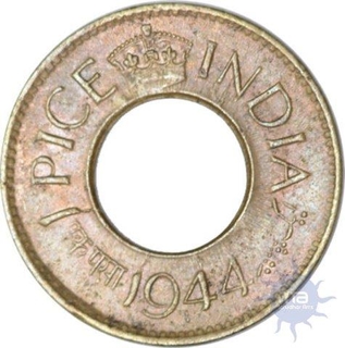 Copper Pice of King George VI of calcutta mint of 1944.