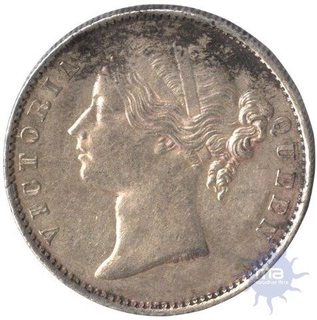 Silver Rupee of Victoria Queen of 1840.