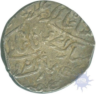 Error Silver Rupee of Shivaraji Rao Holkar of Indore State.