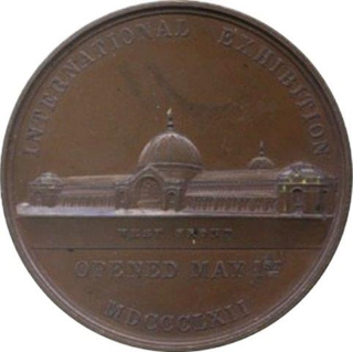 Bronze Medal of 1862.