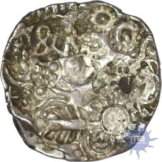 Punch Marked Silver Karshapana Coin of Kashi Janapada.