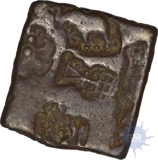 Punch Marked Copper Coin of  Eran Vidisha Region.