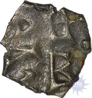 Copper Alloy Coin of Magh Dynasty of Kaushambi.