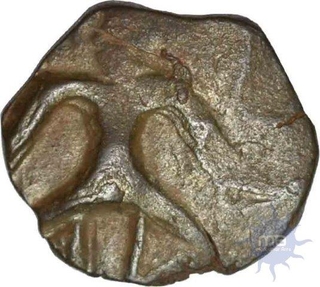 Copper Unit of Kushana Dynasty of Vasudeva I.