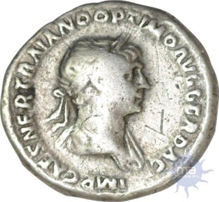 Silver Tetra Drachma of Roman Empire of Severus Alexander.