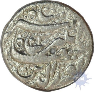 Silver Rupee of jahangir of Qandahar mint.