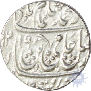 Silver Rupee of Shah alam II of sharahanpur Mint.